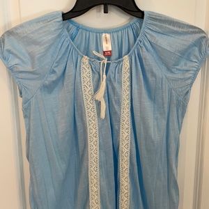 Light blue blouse